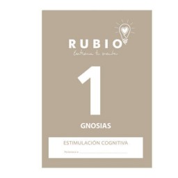 Cuaderno Rubio A4 Estimulación Cognitiva Gnosias Nº 1 12602110