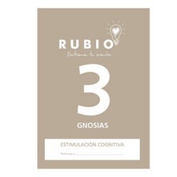 Cuaderno Rubio A4 Estimulación Cognitiva Gnosias Nº 3 12602112