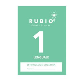 Cuaderno Rubio A4 Estimulación Cognitiva Lenguaje Nº 1 12602113