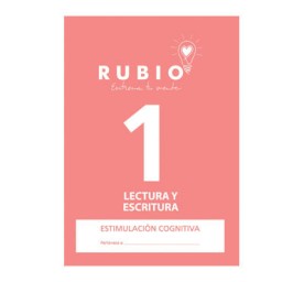 Cuaderno Rubio A4 Estimulación Cognitiva Lectura Nº 1 12602116
