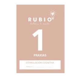Cuaderno Rubio A4 Estimulación Cognitiva Praxias Nº 1 12602122