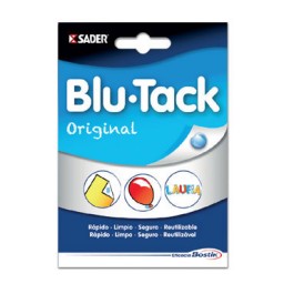 Masilla Blu-Tack azul