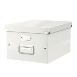 Caja Click & Store Din A-4 blanca Leitz 60440001