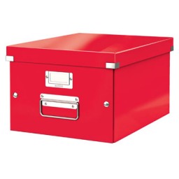 Caja Click & Store Din A-4 roja Leitz 60440026