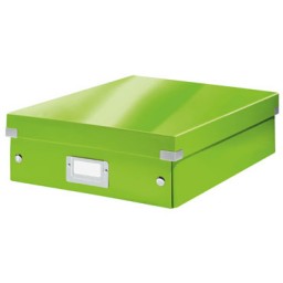 Caja Click & Store mediana verde Leitz 60580054