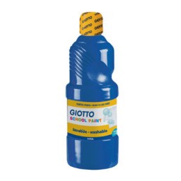 Botella de 500 ml. témpera líquida azul ultramar Giotto F535317
