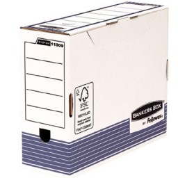 Pack de 10 Cajas de archivo definitivo A4+ 100mm Azul
