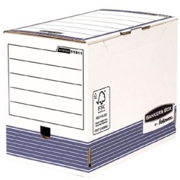Pack de 10 Cajas de archivo definitivo A4+ 2000mm Azul