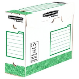 Pack de 20 Cajas de archivo definitivo A4+ 100MM extra resistente Verde