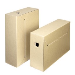Pack de 50 Cajas de archivo Libre de Ácido 30+ Marrón