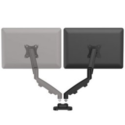 Kit accesorio EPPA para brazo doble monitor Negro