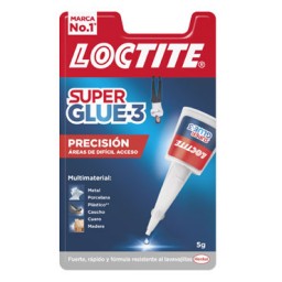 Pegamento Super Glue3 Precisión 5 g. ciano Loctite 2640076