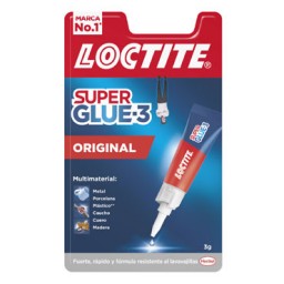Pegamento Super Glue3 3 g. ciano Loctite 2640968