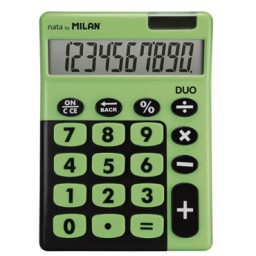 Calculadora 150610 verde 10 dígitos Milan 150610TDGRBL