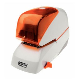 Grapadora eléctrica Rapid 5080e 80hojas color plata/naranja