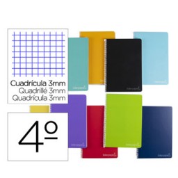 Cuaderno Witty 4º c/3mm. Liderpapel 08399