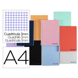 Cuaderno Wonder A4 80hj 90g c/3 mm.Liderpapel 08930