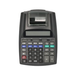 Calculadora impresora XF37 negra Liderpapel 163439