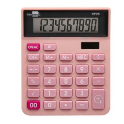 Calculadora sobremesa XF23 rosa Liderpapel 163488