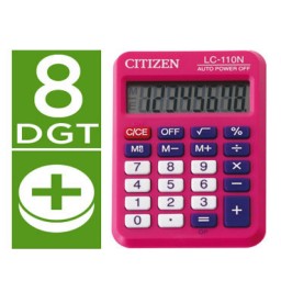 Calculadora LC-110N fucsia Citizen 51883