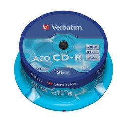 SP25 CD-R 700MB 80MIN 52X Verbatim 43352
